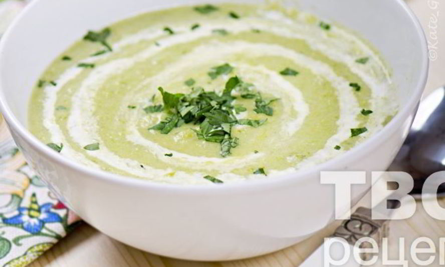 Рецепт суп-пюре из лука порея