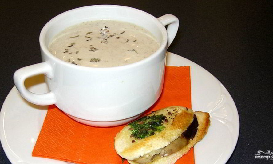 Рецепт суп-пюре из печени