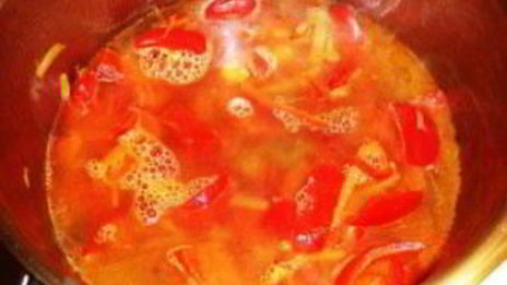 суп-пюре из перца