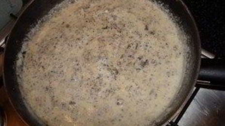 суп-пюре из шампиньонов