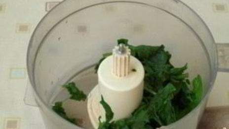 суп-пюре из шпината