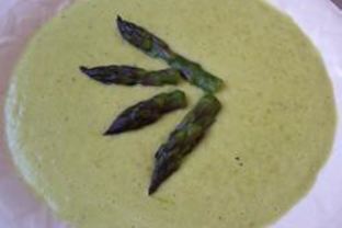 Суп-пюре из спаржи