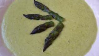 Суп-пюре из спаржи