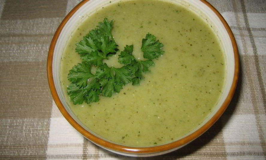 Рецепт суп-пюре из стручковой фасоли