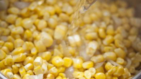 суп-пюре из свежей кукурузы