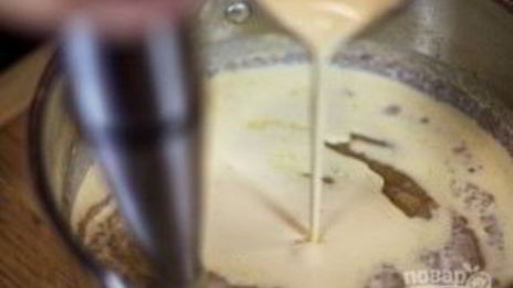 суп-пюре из свежих грибов