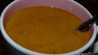 Суп-пюре из цветной капусты с куркумой