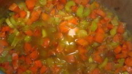 суп-пюре из цветной капусты с куркумой