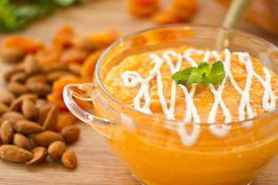 Суп-пюре из тыквы и цветной капусты