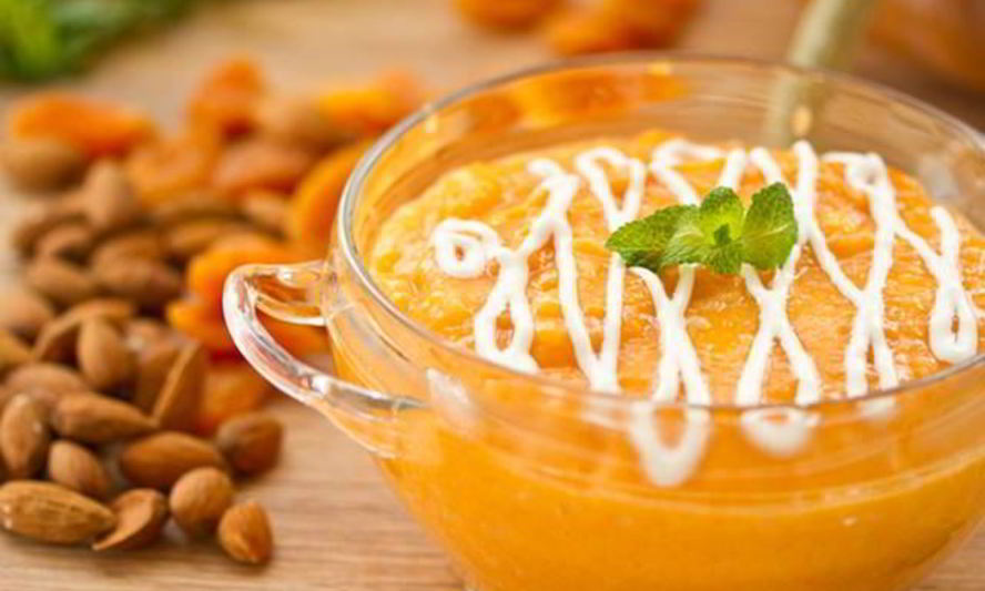 Рецепт суп-пюре из тыквы и цветной капусты