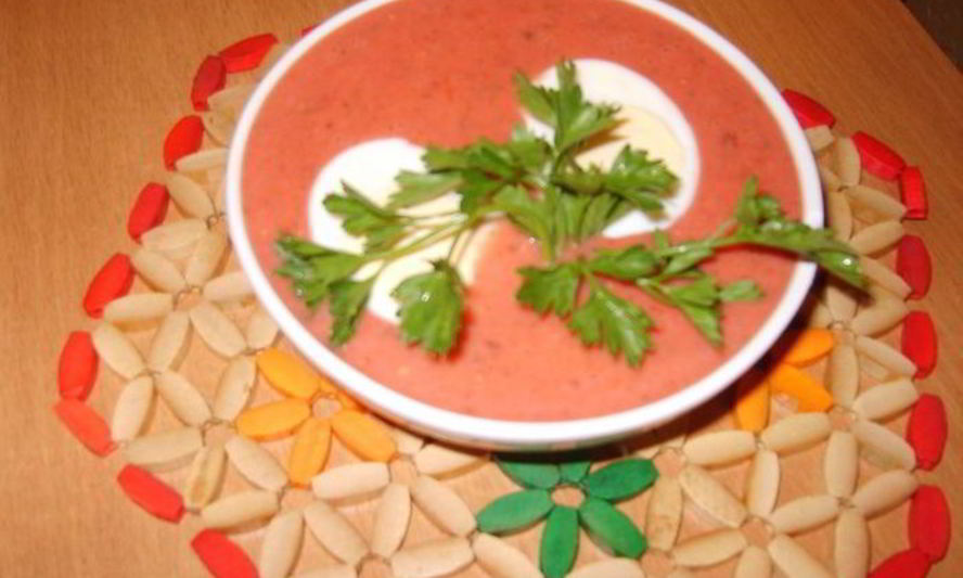 Рецепт суп-пюре овощной с тыквой и яблоками