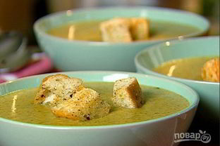 Суп-пюре с брокколи