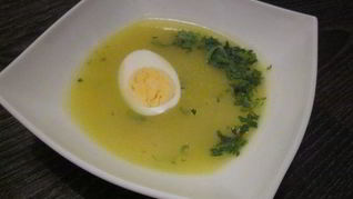 Суп-пюре с кабачками