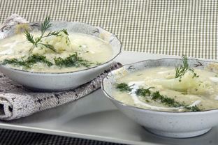 Суп-пюре с цветной капустой