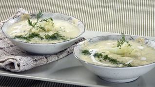 Суп-пюре с цветной капустой