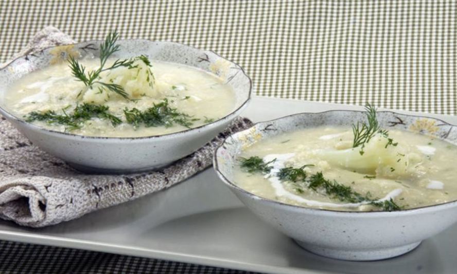 Рецепт суп-пюре с цветной капустой