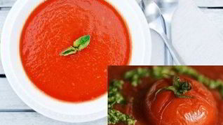 Суп-пюре томатный