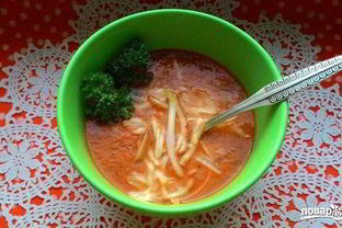 Томатный суп-пюре простой