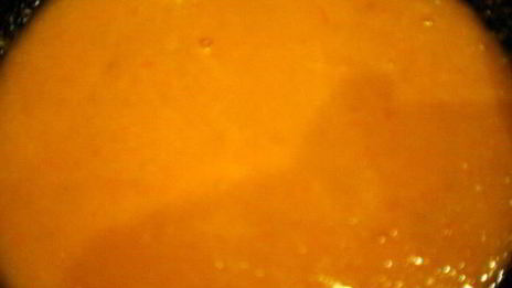 томатный суп-пюре с костным мозгом