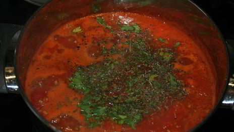 томатный суп-пюре