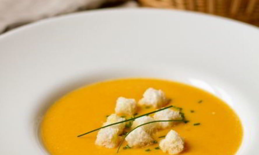 Рецепт тыквенный суп-пюре на кокосовом молоке