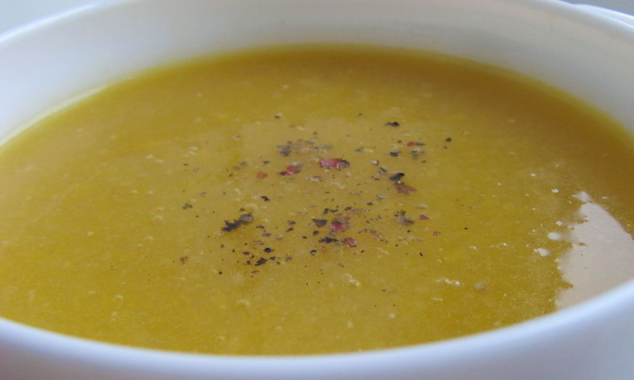 Рецепт тыквенный суп-пюре с имбирем