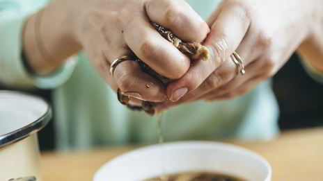 суп с белыми грибами и булгуром