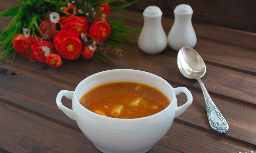 Рецепт суп с макаронами и мясом