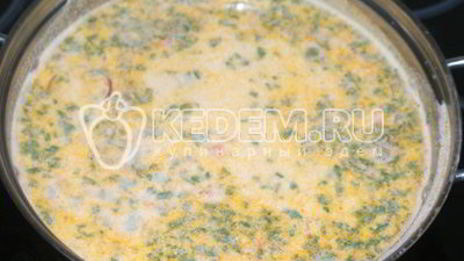 суп с морепродуктами