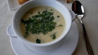 Суп с рисом в индийском стиле