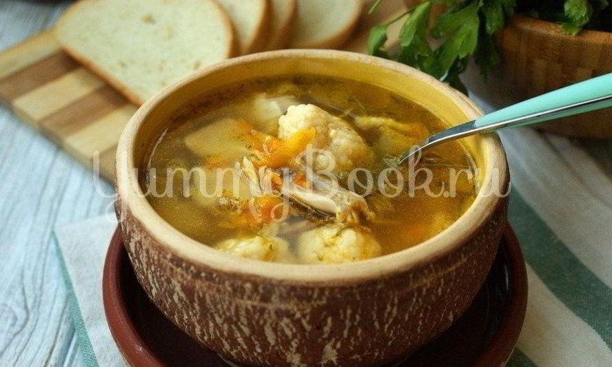 Рецепт суп с сырными клецками