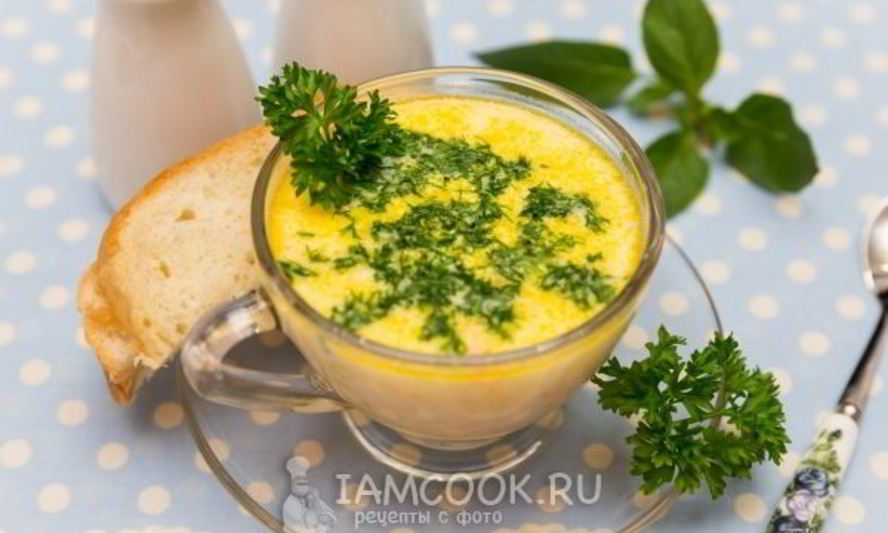 Рецепт суп со сливочным сыром