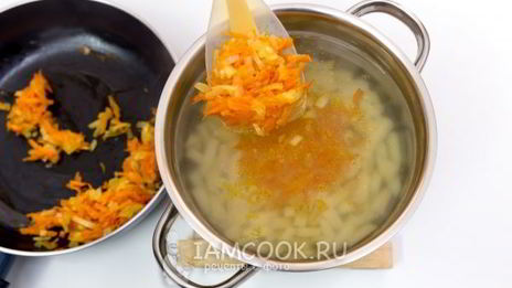 суп со сливочным сыром