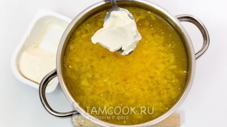 суп со сливочным сыром