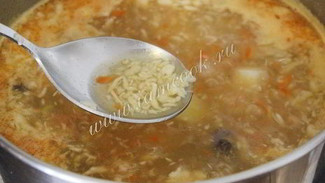 суп затируха