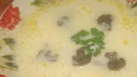 суп жульен с грибами