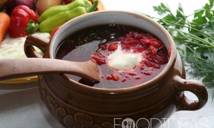 Рецепт горячий свекольник