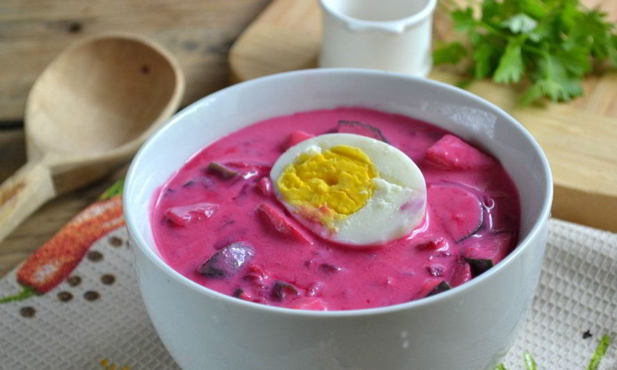 Рецепт свекольник классический холодный