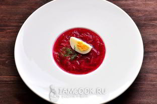 Свекольник классический с мясом