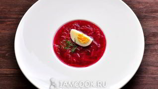 Свекольник классический с мясом