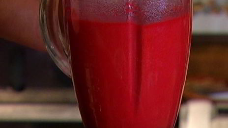 свекольник с козьим сыром