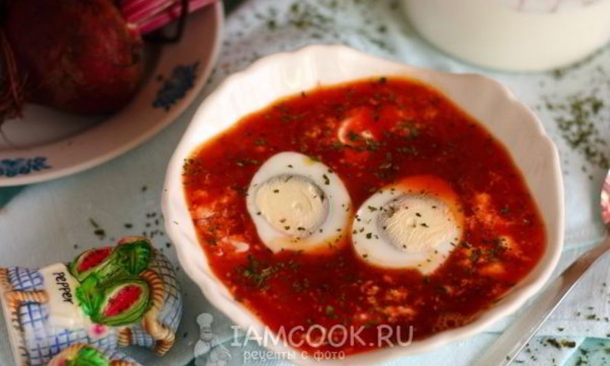 Рецепт свекольник в мультиварке