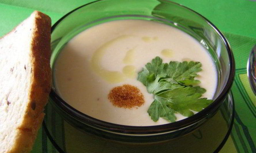 Рецепт мягкий сырный суп-пюре