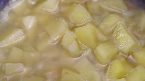 мягкий сырный суп-пюре