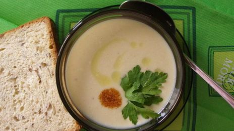 мягкий сырный суп-пюре