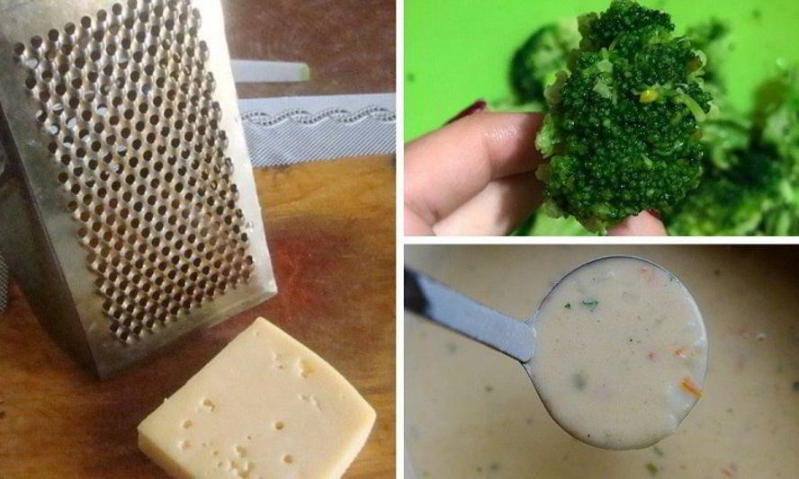 Рецепт низкокалорийный сырный суп