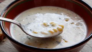 Сырно-кукурузный суп