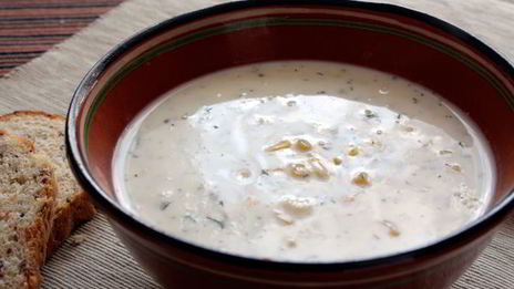 сырно-кукурузный суп