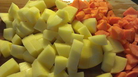 сырно-сливочный суп с цветной капустой