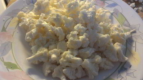 сырно-сливочный суп с цветной капустой